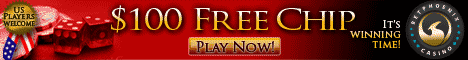 Bet Phoenix Casino free $100 no deposit required realtimegaming
